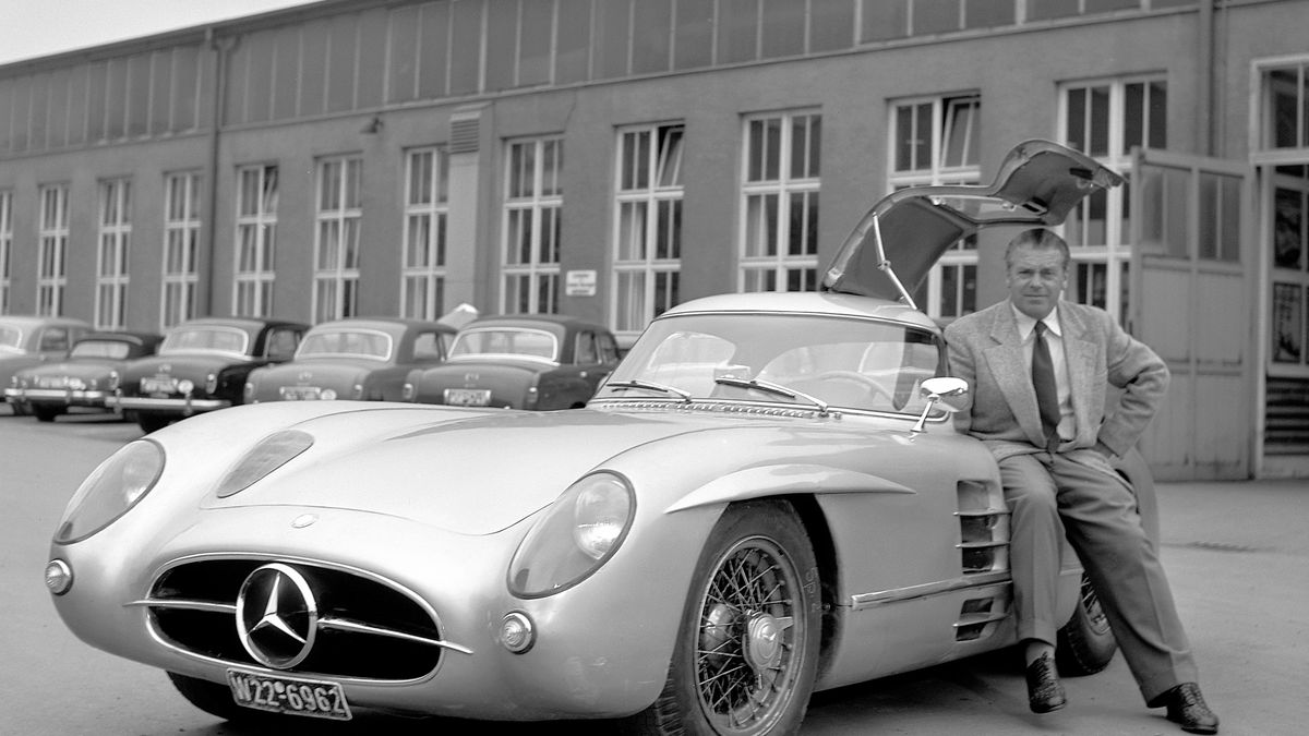 Mercedes Coupé 300 SLR Uhlenhaut i jego twórca