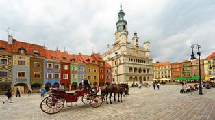 Pogoda w Poznaniu. Prognoza na piątek 2 stycznia. Duże chmury, przelotny śnieg i dość silny wiatr