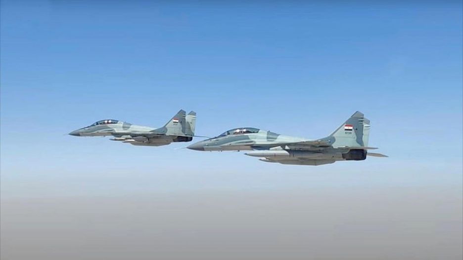 Samoloty MiG-29M z Egiptu.