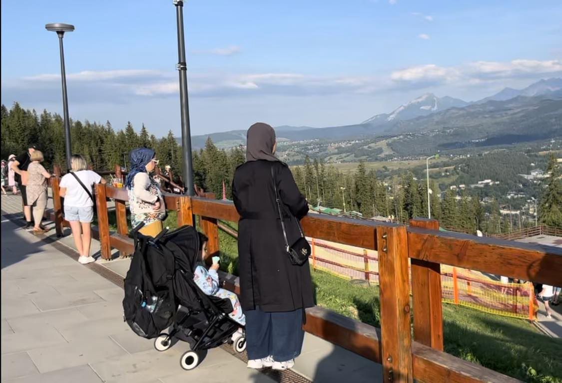 Turyści z krajów arabskich chętnie odwiedzają Zakopane