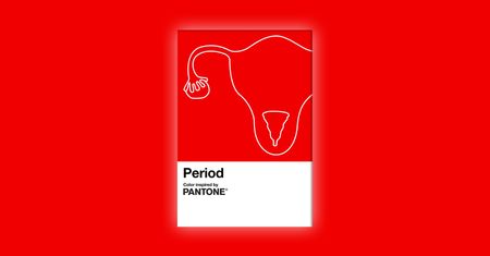 Pantone prezentuje kolor o nazwie ”Okres”, by wesprzeć kobiety
