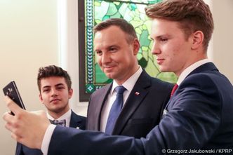 "Rok Tadeusza Kościuszki" w Pałacu Prezydenckim: selfie z muzykami, przemowy i uśmiechnięty Duda (ZDJĘCIA)