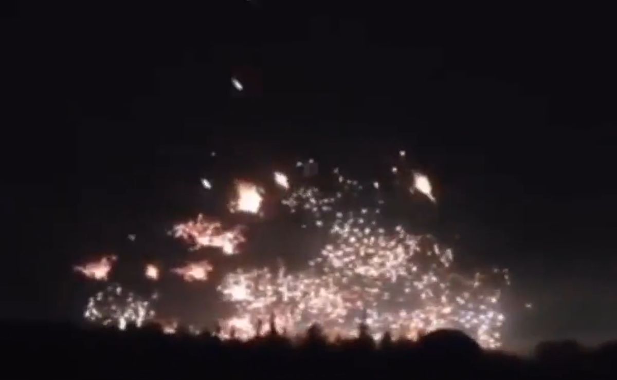 Rosyjski ostrzał amunicją zapalającą nad Bachmutem