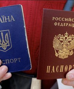 Ukraińcy z rosyjskim paszportem? "To próba zniewolenia"