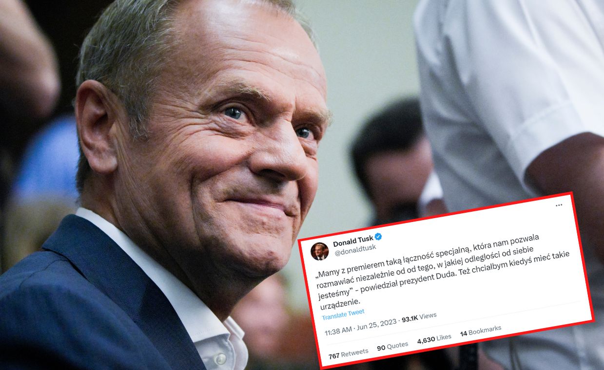 Tusk szydzi z Dudy. Schreiber i Szynkowski vel Sęk odpowiedzieli