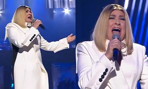 Beata Kozidrak POMYLIŁA TEKST podczas występu na Gali Mistrzów Sportu. "Ojej, śpiewa w zbyt wysokiej skali" (WIDEO)