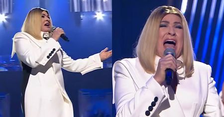Beata Kozidrak POMYLIŁA TEKST podczas występu na Gali Mistrzów Sportu. "Ojej, śpiewa w zbyt wysokiej skali" (WIDEO)