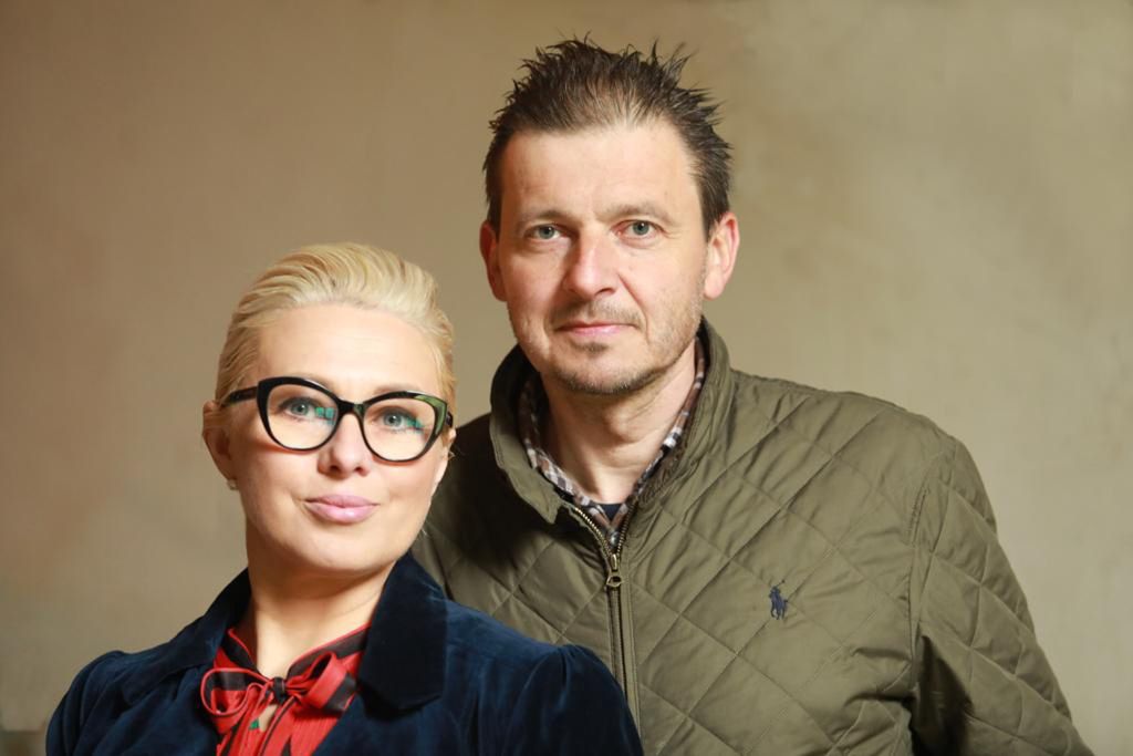 Małgorzata i Arkadiusz Śnieżek, właściciele Zamku Roztoka