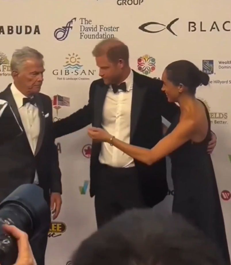 Książę Harry, Meghan Markle i David Foster
