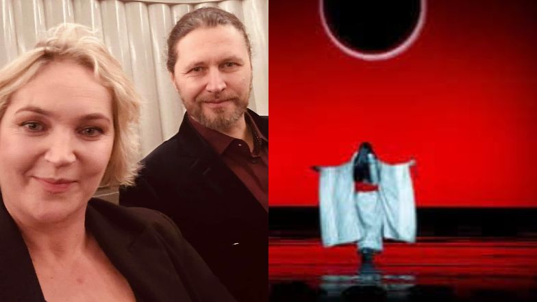 Dominika Chorosińska na randce w teatrze