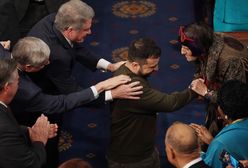 Niezwykłe przywitanie w Kongresie. Zełenski dostał owacje na stojąco