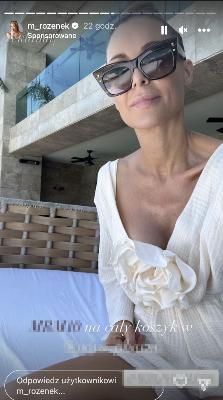 Małgorzata Rozenek-Majdan ciężko pracuje w stroju za 2100 zł