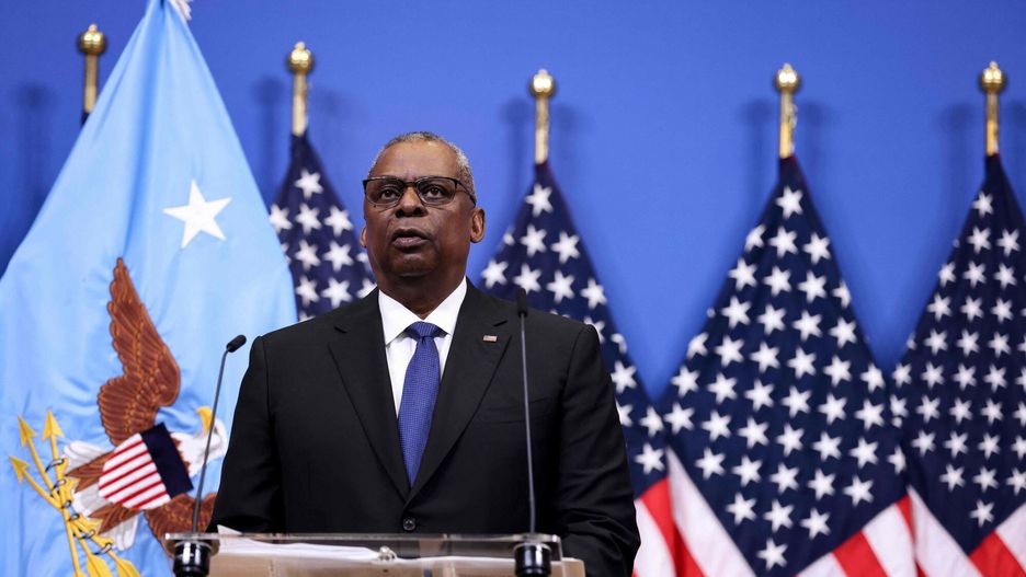 Szczyt ministr�w obrony pa?stw NATO w Brukseli
US Secretary of Defense Lloyd Austin speaks during a press conference after a meeting of the Ukraine Defense Contact Group during a two-day meeting of the alliance's Defence Ministers at the NATO Headquarters in Brussels on February 14, 2023. (Photo by Kenzo TRIBOUILLARD / AFP)
KENZO TRIBOUILLARD