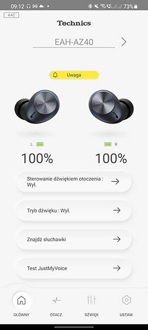 Technics Audio Connect aplikacja na telefon