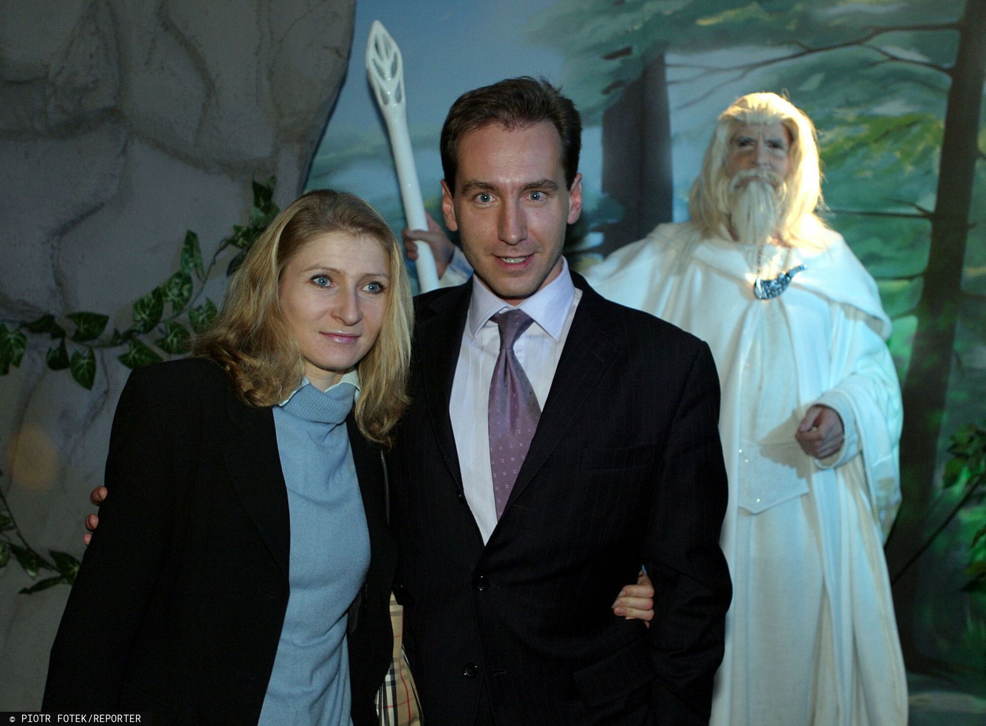 Piotr Kraśko z byłą żoną Dominiką 