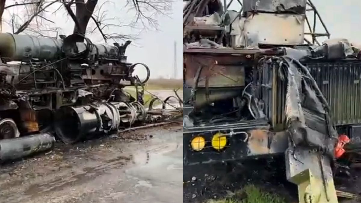 Ukraińcy pochwalili się zniszczeniem rosyjskiego rakietowego systemu przeciwlotniczego