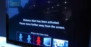Telewizor, który nie pozwoli się do siebie zbliżyć