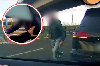 Bulwersujące sceny na D6. Rzucił się na kobietę podróżującą z 8-letnią córką