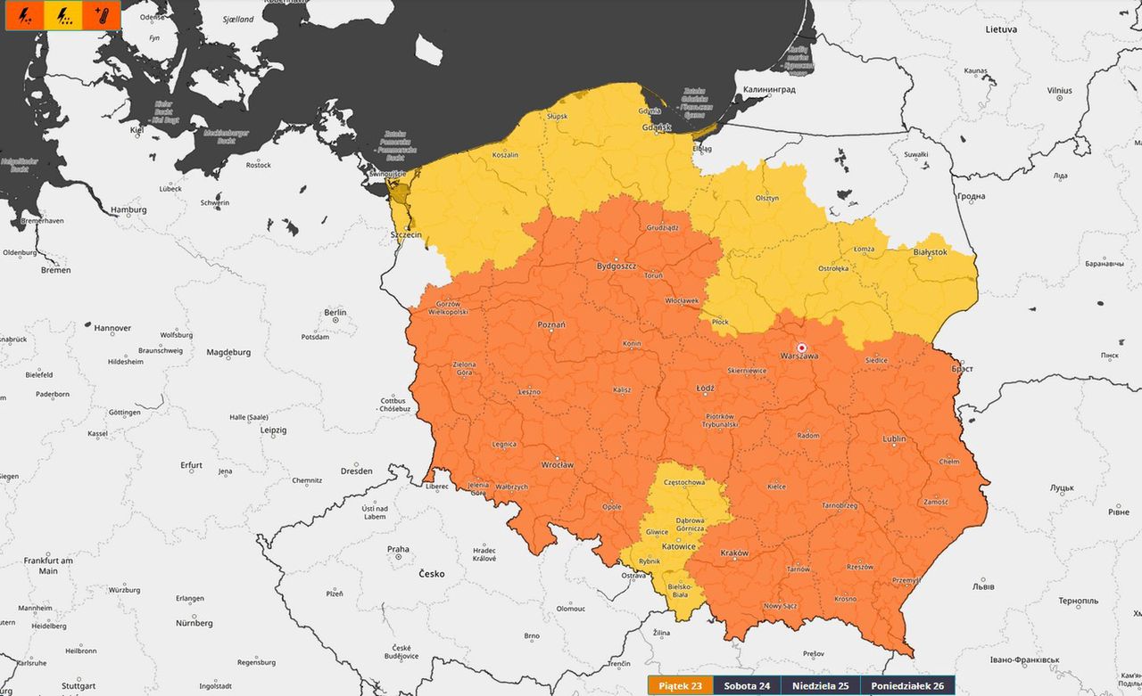 Prognoza zagrożeń IMGW