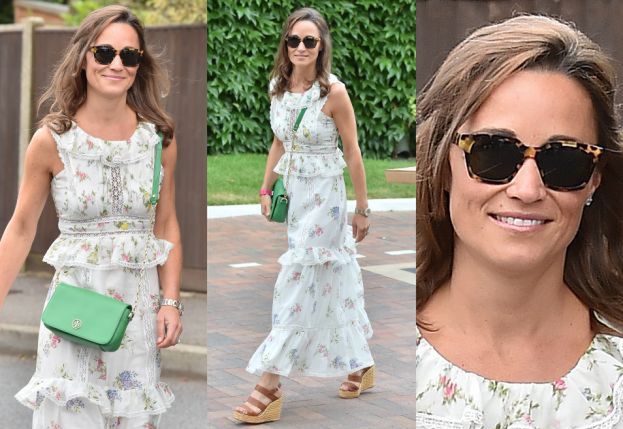 Pippa Middleton w romantycznej sukience za 4 tysiące