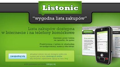 Listonic - koniec z kartkami na zakupy (zaproszenia) 1