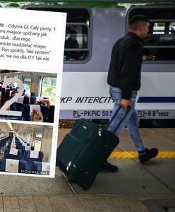 Absurd w PKP Intercity. Bilety sprzedawane do jednego wagonu, drugi całkiem pusty