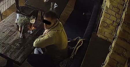 Zjadł burgerka, wypił piwko i wyszedł bez płacenia rachunku. Restauracja czeka na zapominalskiego klienta