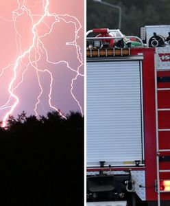 Mężczyzna rażony piorunem. Burze suną przez Polskę