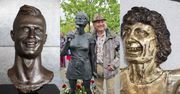 Brzydkie i niepodobne do nikogo pomniki gwiazd: Kora, Irena Szewińska, Cristiano Ronaldo i inni (ZDJĘCIA)