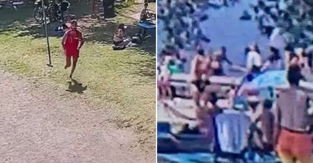 Dramatyczne nagranie z Krakowa. Mężczyzna nie przeżył