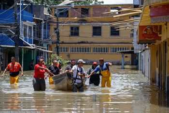 Działo się w nocy. Orkan Claudia szaleje w Portugalii