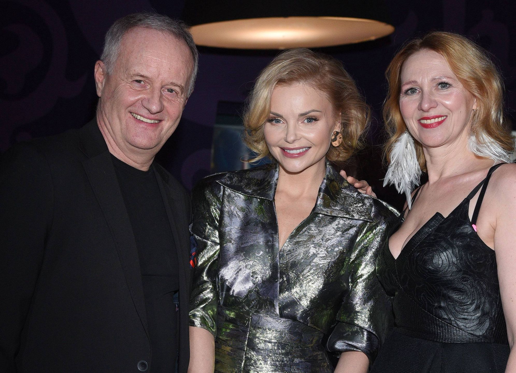 Aleksander Mikołajczak, Iza Miko i Marzanna Graff 