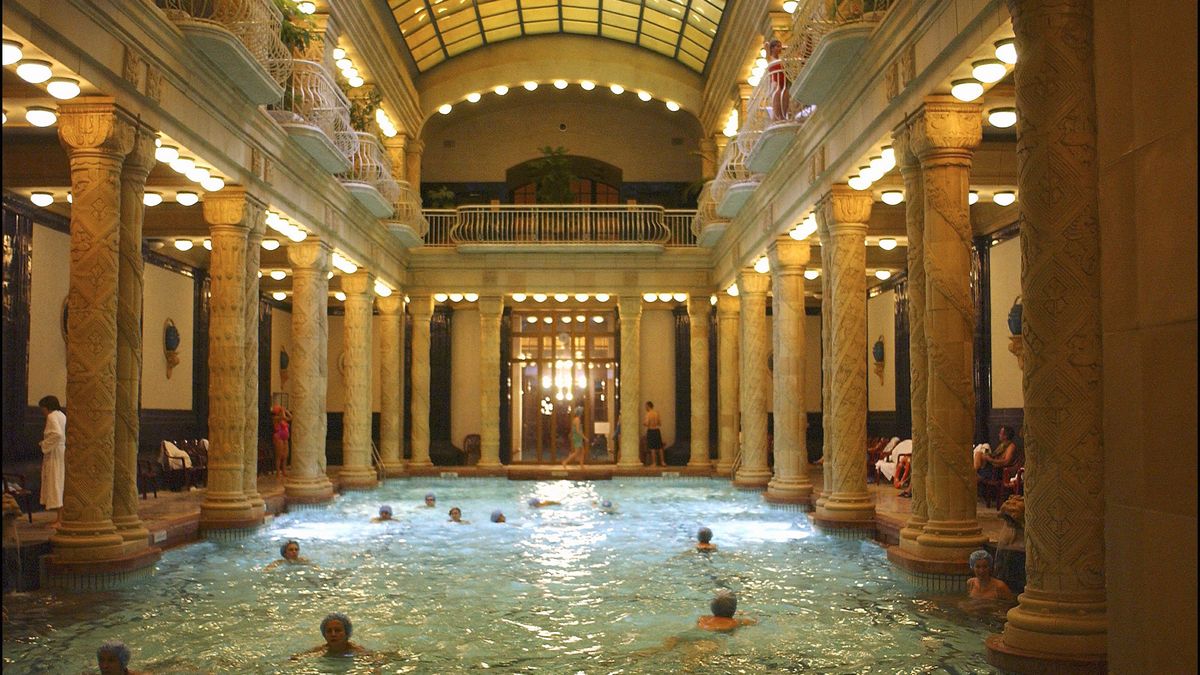 Łaźnie Gellérta Budapeszt