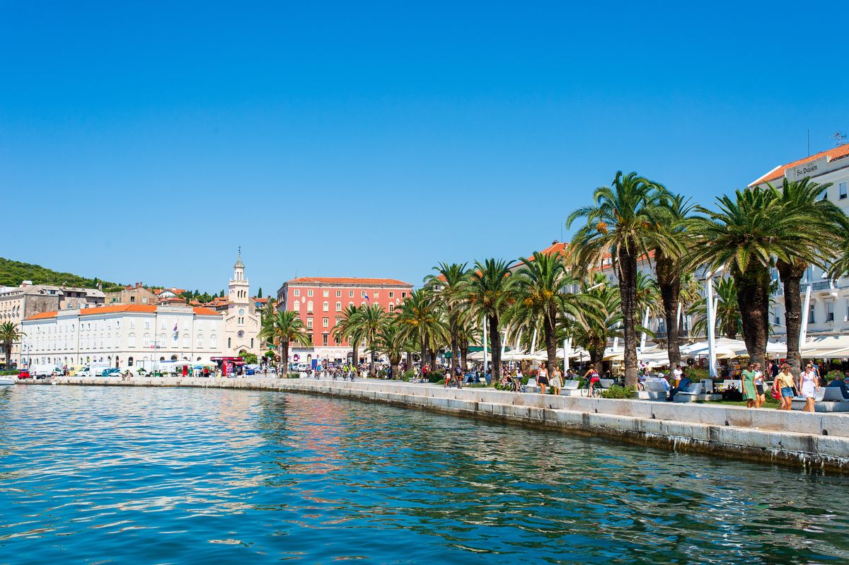 Split to jedno z najczęściej odwiedzanych miast w Chorwacji