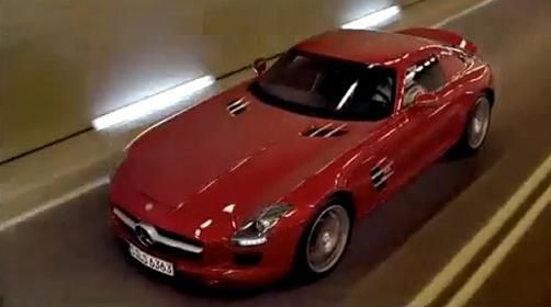 Michael Schumacher w reklamie Mercedesa SLS AMG [wideo]