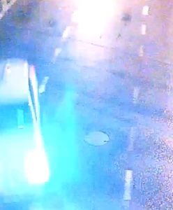 Pijany 20-latek doprowadził do kolizji. Zobacz moment zderzenia