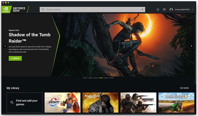 GeForce Now na Macu, fot. Materiały prasowe