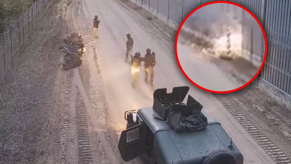 Straż Graniczna pokazała nagranie z próby zatrzymania grupy