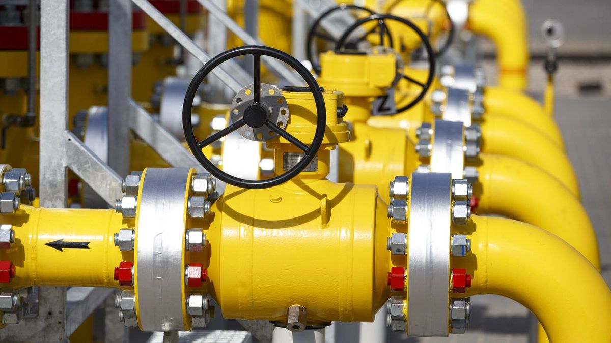 Wicepremier Jacek Sasin na stacji redukcyjno-pomiarowej gazu
19.03.2023 Ostrozne gm. Szumowo stacja redukcyjno pomiarowa na gazociagu przesylowym Polska - Litwa , wizyta Jacka Sasina ministra aktywow panstwowych qwicepremiera mowil o bezpieczenstwie energetycznym
 fot Marek Maliszewski/REPORTER
Marek Maliszewski/REPORTER