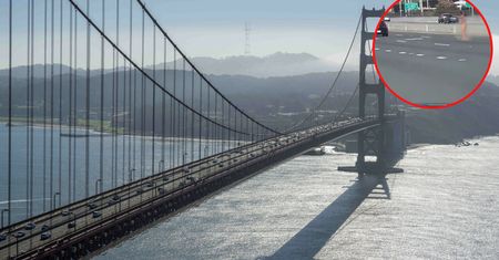Naga kobieta otworzyła ogień. Strach na moście z San Francisco