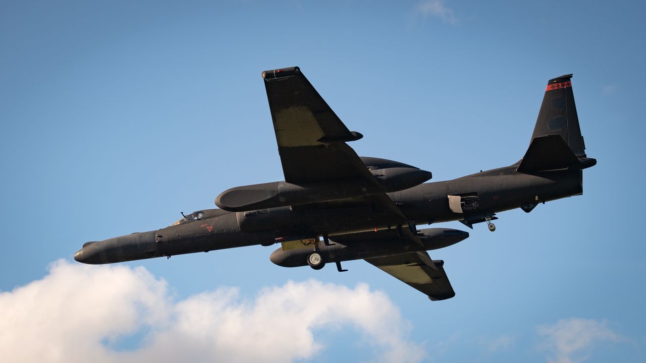 Samolot rozpoznawczy SAF Lockheed U-2 Dragon Lady (NOUN01)