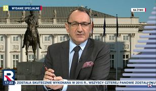Telewizja Republika szybko "zdjęła" gościa. Pokazał kompromitujące zdjęcie