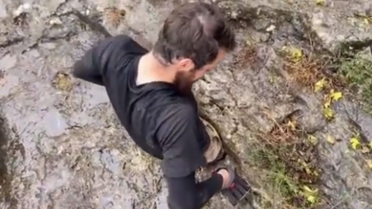 Mężczyzna zachwycił internautów