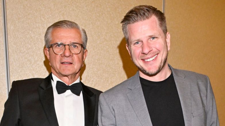 Filip Chajzer reklamuje biznes, publikując zdjęcie swojego taty 