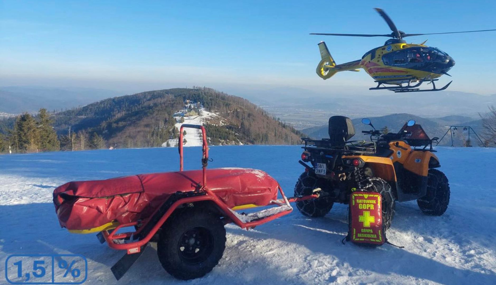 Tragedia w Beskidach. GOPR wydał komunikat