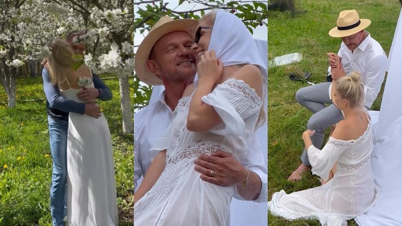Edyta Pazura i Cezary Pazura świętują 14. rocznicę ślubu