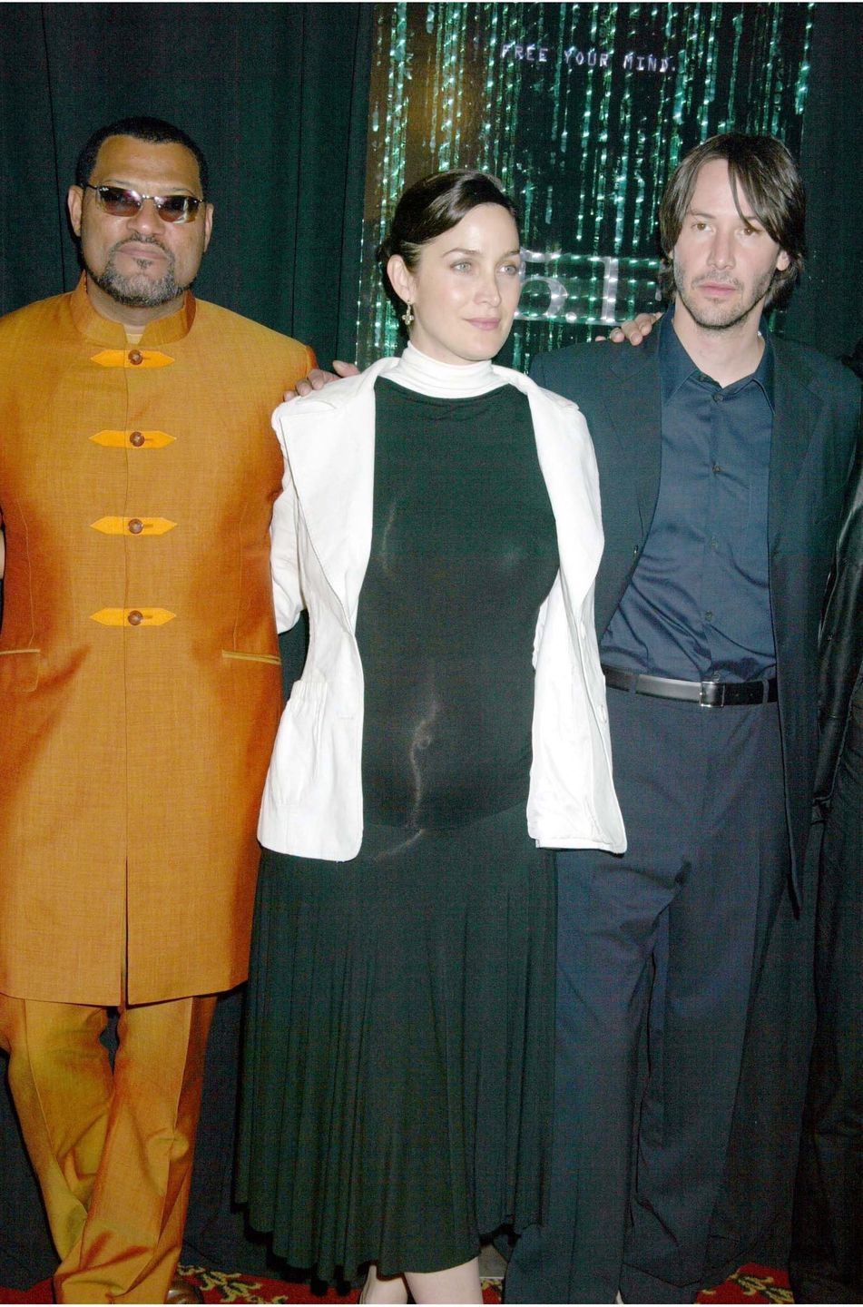 Laurence Fishburne, Carrie-Anne Moss i Keanu Reeves