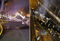 Tragedia we Włoszech. Autokar spadł z mostu. Wiele ofiar