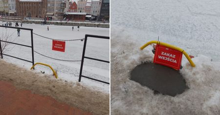 Czerwone tabliczki. Ujęcia z Gdańska. Poruszenie w sieci