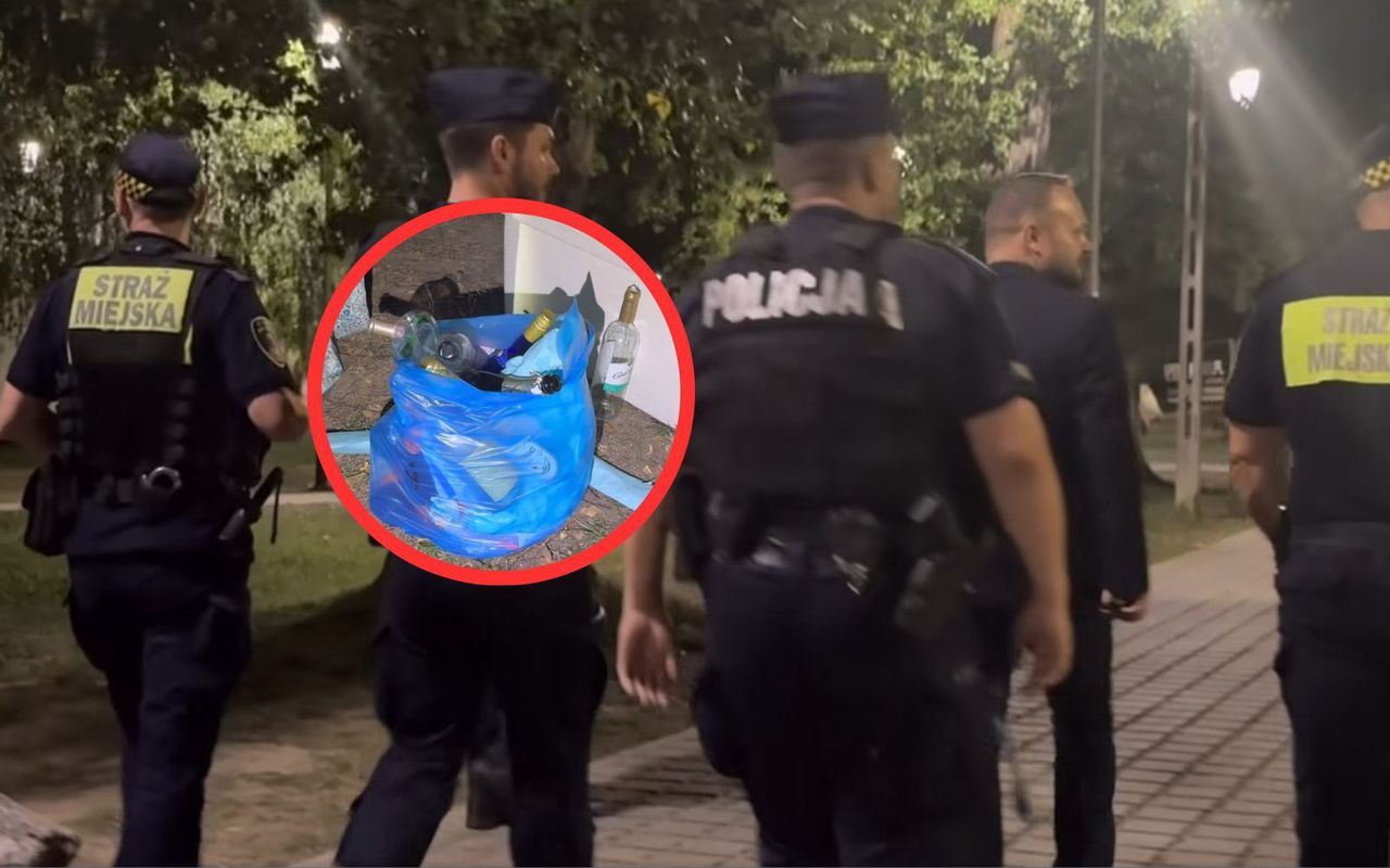 Przyszli nocą. Impreza się skończyła. Nagranie z Krakowa